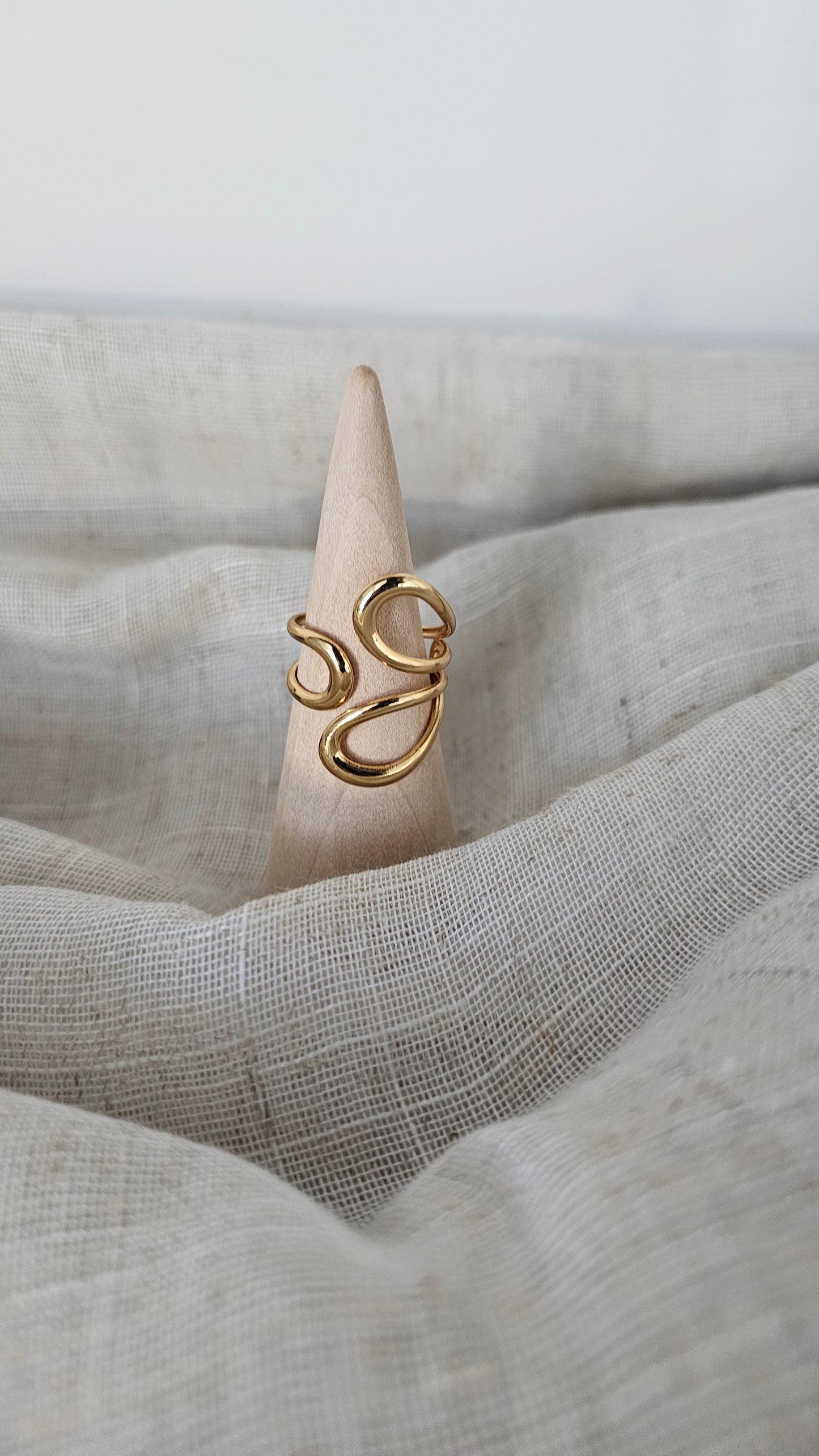 Bague Goutte or