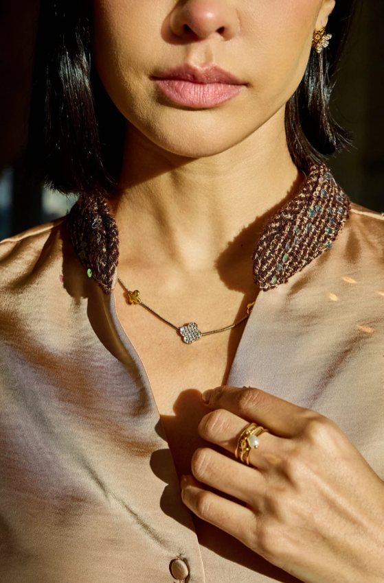 Collier Sandy Strass