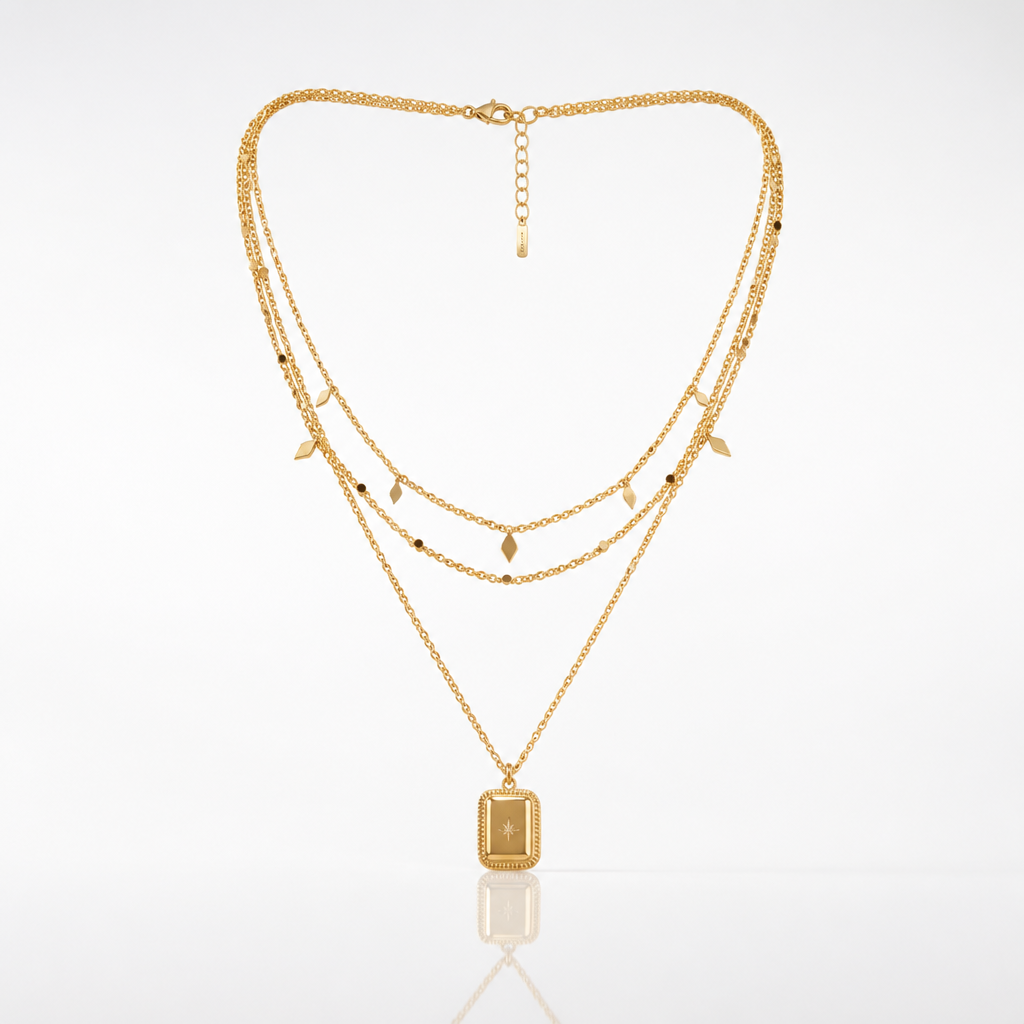 Collier multi-rangs Tya