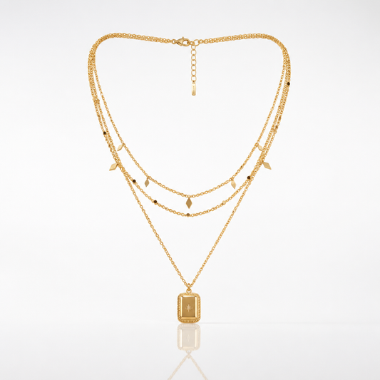 Collier multi-rangs Tya