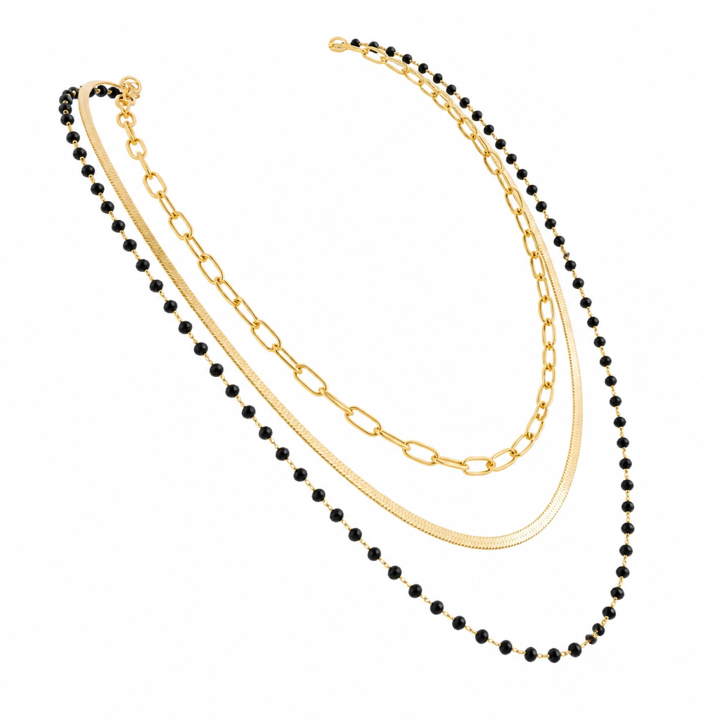 Collier multi-rangs Zoé