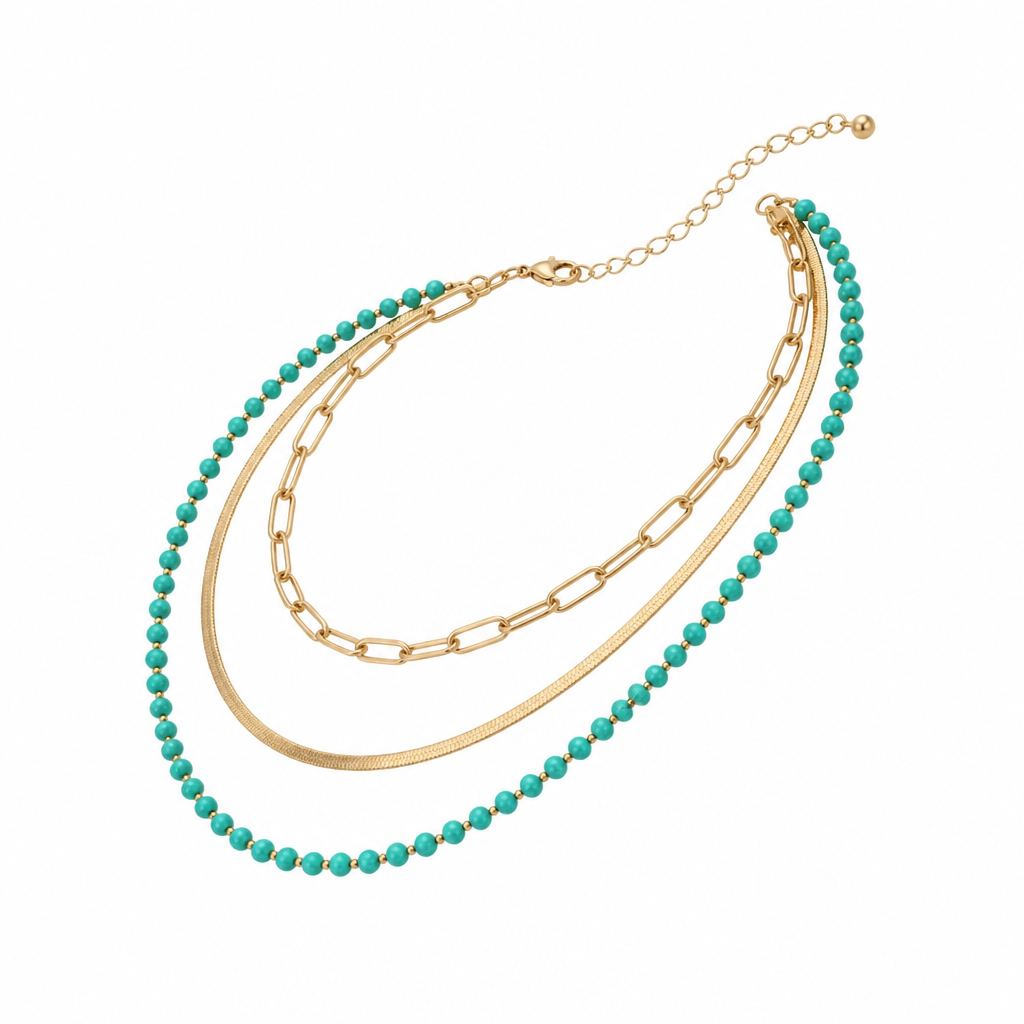 Collier multi-rangs Zoé