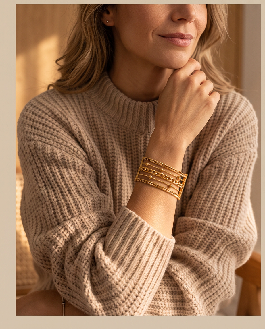 Bracelet Multi-rangs Anabel