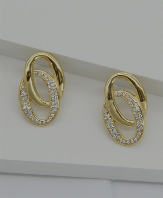 Boucles Oriane Strass